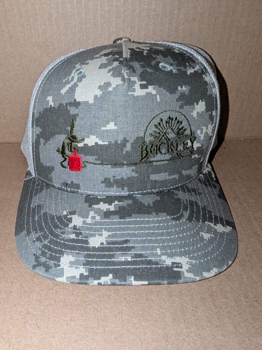 BUY 1 GET 1 FREE HATS Richardson 112 Buckley Digital Camo Trucker Mesh Hat